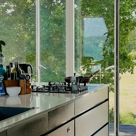 Art And Panoramic View At Trelde Naes 度假居 腓特烈西亚